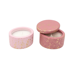 ΚΕΡΙ ΑΡΩΜΑΤΙΚΟ ΟΒΑΛ ΣΕ ΓΥΨΙΝΟ ΣΕ ΔΥΟ ΧΡΩΜΑΤΑ 6CM