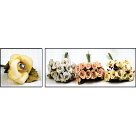 ΛΟΥΛΟΥΔΙ ΥΦΑΣΜΑΤΙΝΟ ΜΕ ΠΡΑΣΙΝΟ ΦΥΛΛΟ ΚΑΙ ΣΤΡΑΣ