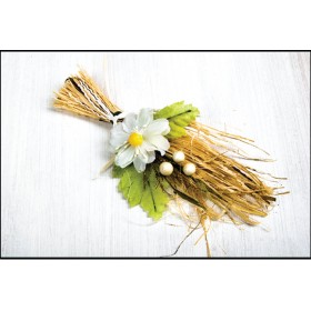 ΛΟΥΛΟΥΔΙ ΜΠΟΥΚΕΤΟ ΜΕ ΜΑΡΓΑΡΙΤΑ ΠΕΡΛΕΣ ΚΑΙ ΑΧΥΡΟ