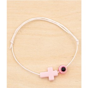 ΜΑΡΤΥΡΙΚΑ ΒΡΑΧΙΟΛΙΑ ΜΕ ΛΕΥΚΟ ΚΕΡΩΜΕΝΟ ΜΑΤΑΚΙ ΚΑΙ ΡΟΖ ΣΤΑΥΡΟ 25τεμ. ΜΑΡΤΥΡΙΚΑ ΒΡΑΧΙΟΛΙΑ ΜΕ ΛΕΥΚΟ ΚΕΡΩΜΕΝΟ ΜΑΤΑΚΙ ΚΑΙ ΡΟΖ ΣΤΑΥΡΟ 25τεμ.
