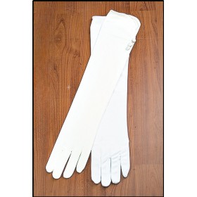 Γάντι γάμου ματ με κουμπιά στο πλάι στα 50cm