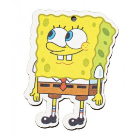 Ξύλινο στοιχείο εκτυπωμένο σφουγγαράκι