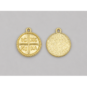 Μεταλλικό Κωνσταντινάτο IC XC NIKA με Κρίκο 19x14mm Μεταλλικό Κωνσταντινάτο IC XC NIKA με Κρίκο 19x14mm